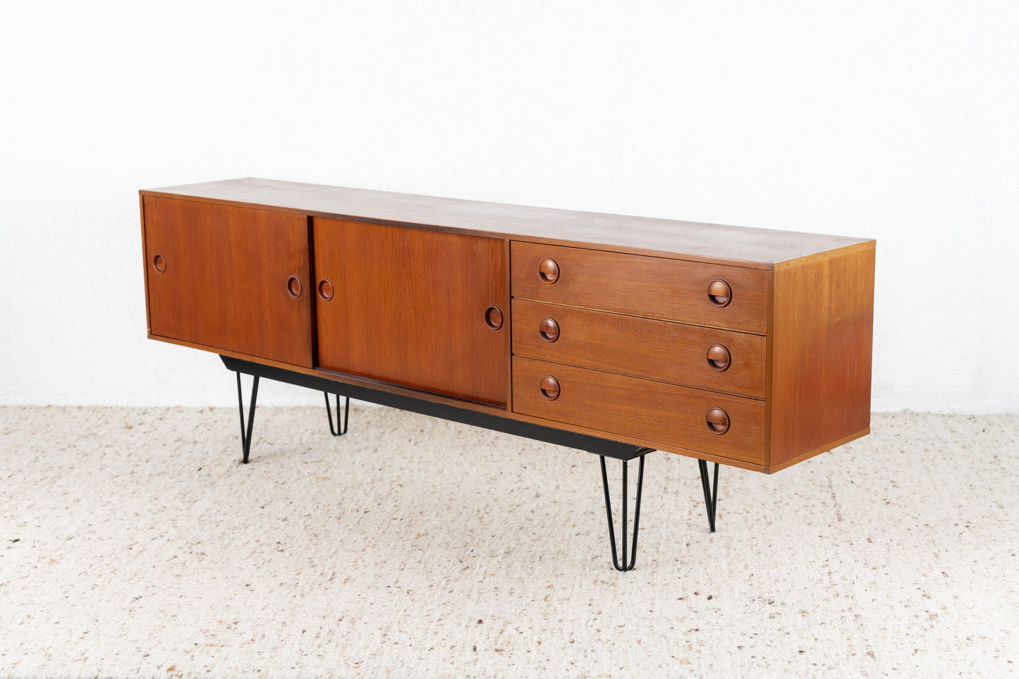Teak Sideboard Watting / Fristho Kommode Schubladen Vintage Mid Century