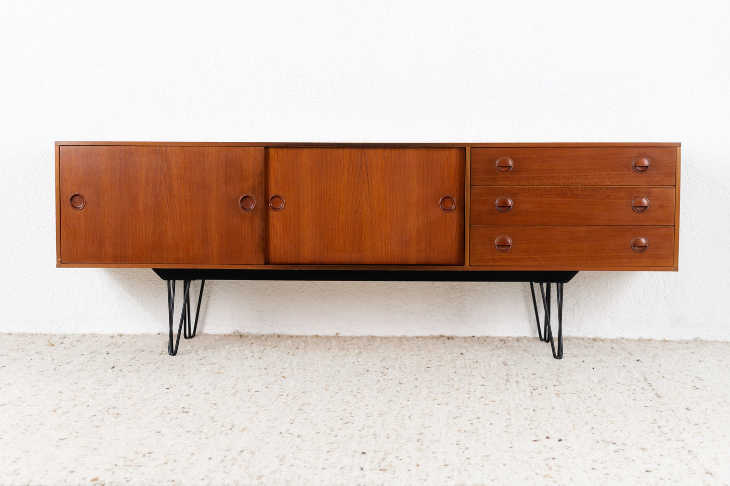Teak Sideboard Watting / Fristho Kommode Schubladen Vintage Mid Century