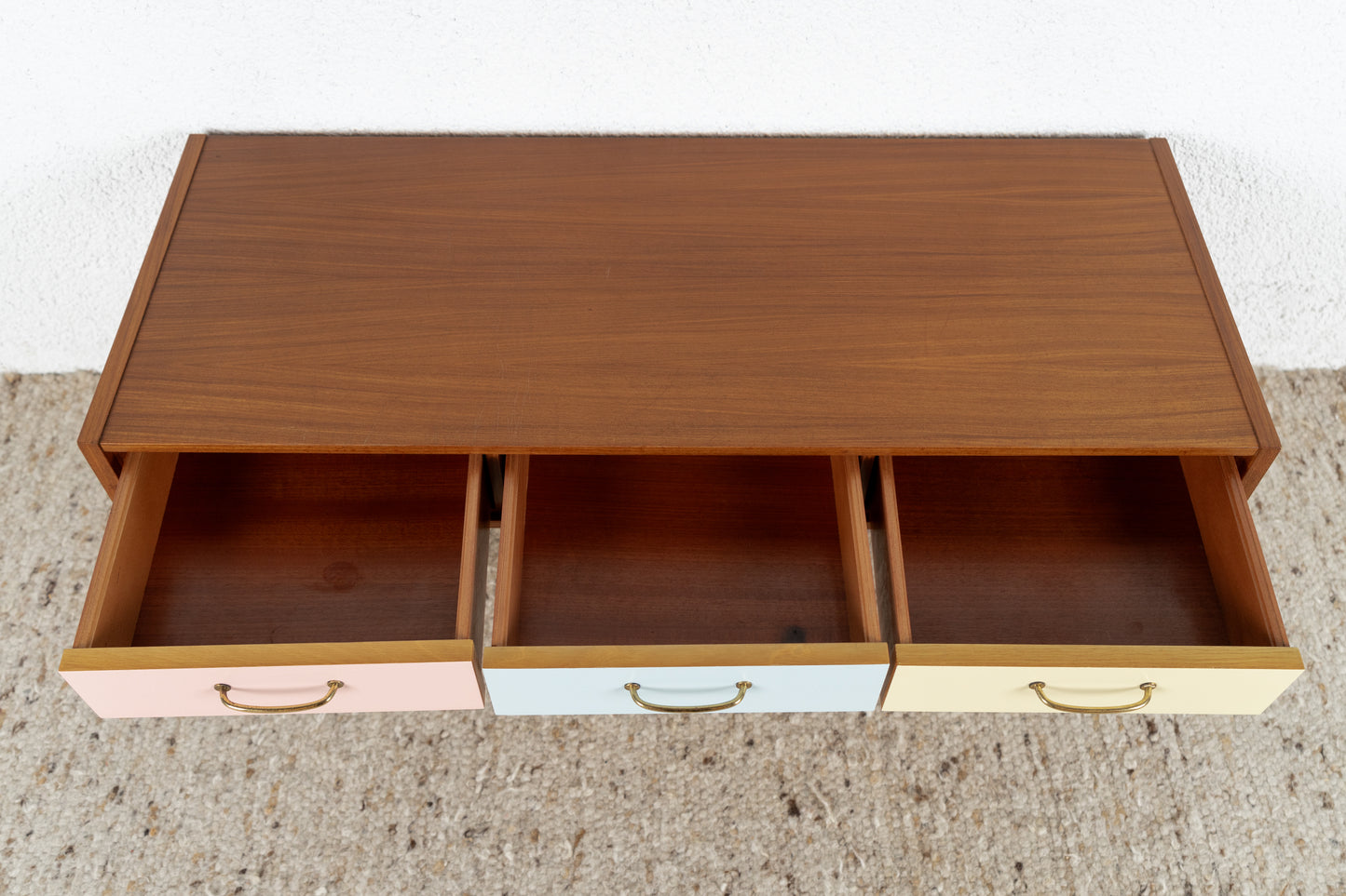 Vintage Kommode Sideboard Schubladen Tv Board Holz Mid Century 60s