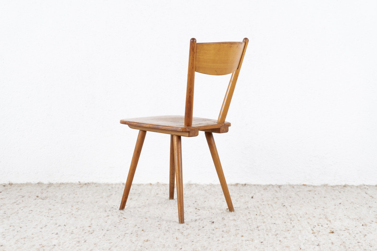 Vintage Stuhl Massivholz Bauernstuhl Kaffeehaus Frankfurter Esstischstuhl