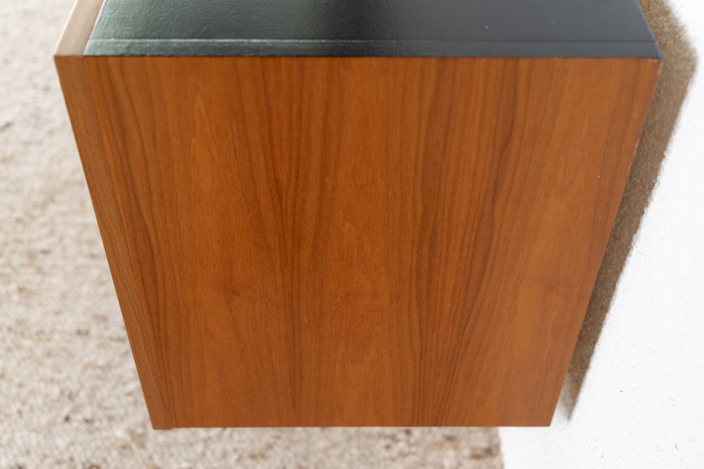 Vintage Sideboard Kommode Holz Mid Century TV Board Schwarz