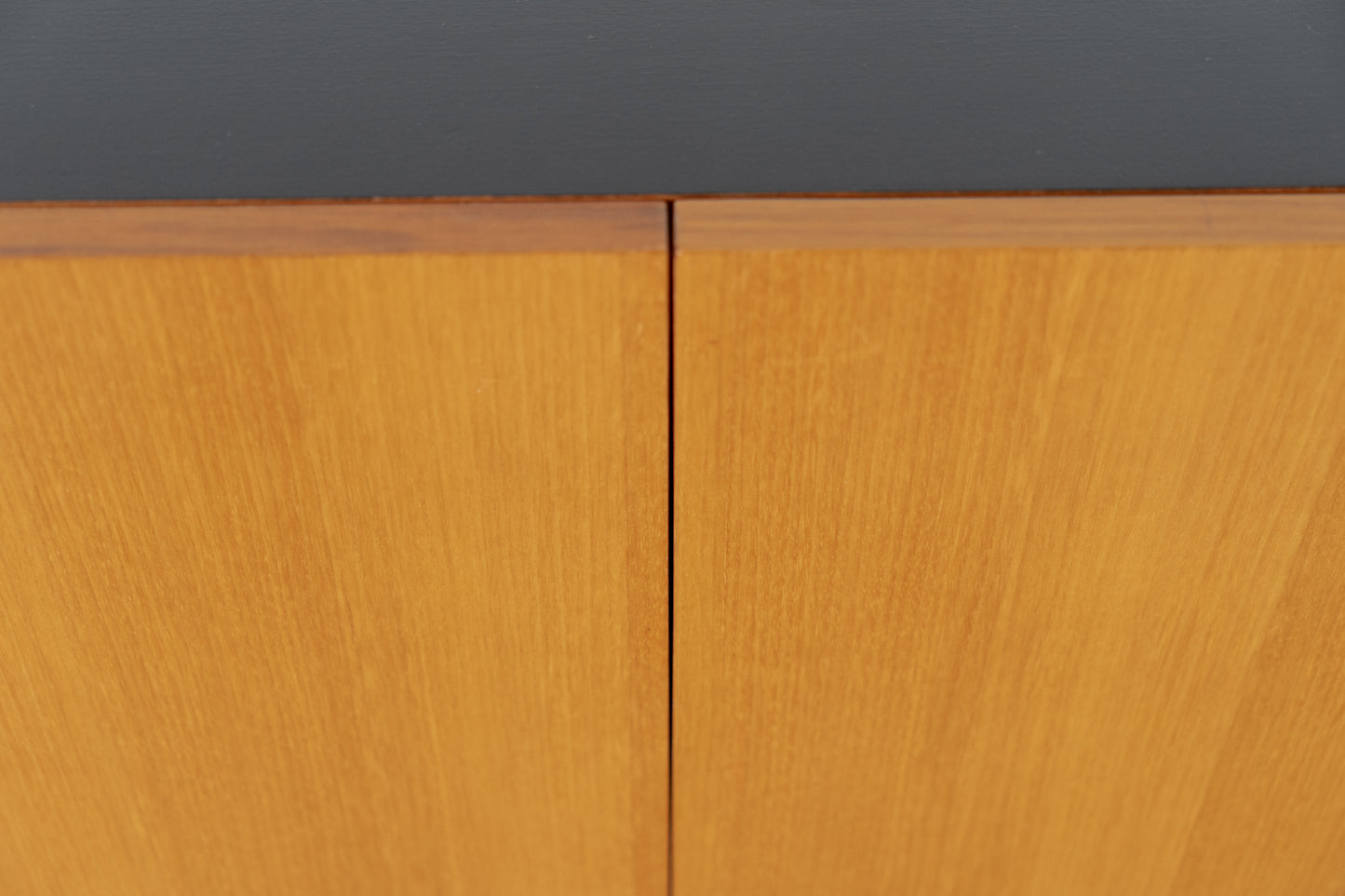 Vintage Sideboard Kommode Holz Mid Century TV Board Schwarz