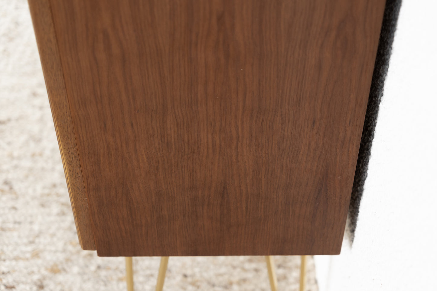Vintage Kommode Schrank Holz Geflecht Sideboard