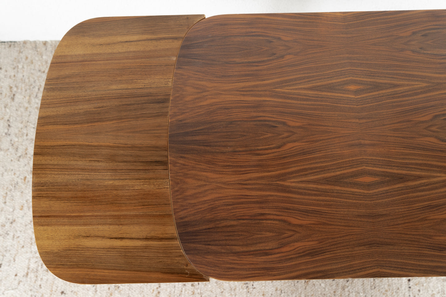 Vintage Esstisch Ausziehbar Küchentisch Nuss Holz Mid Century