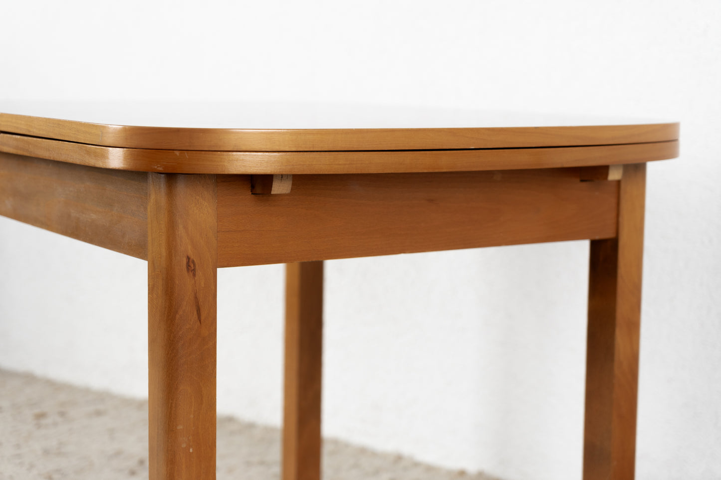 Vintage Esstisch Ausziehbar Küchentisch Nuss Holz Mid Century