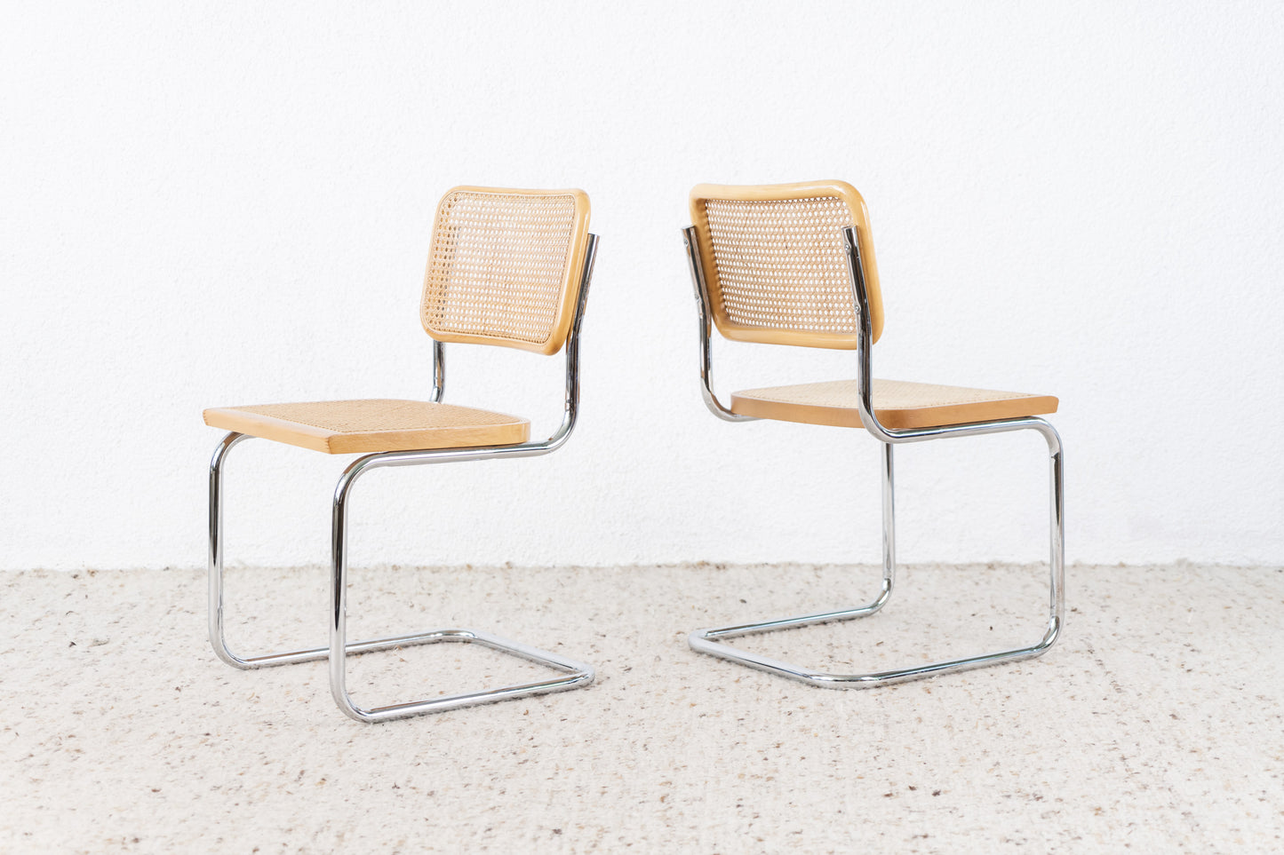 2er Set Stühle Marcel Breuer Design