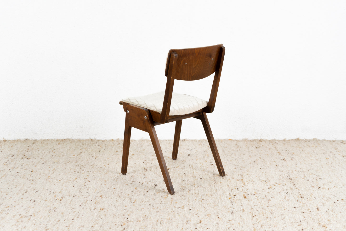 1 von 50 Vintage Stühle Holzstuhl Esstischstühle Massivholz Polster Theaterstuhl Küche
