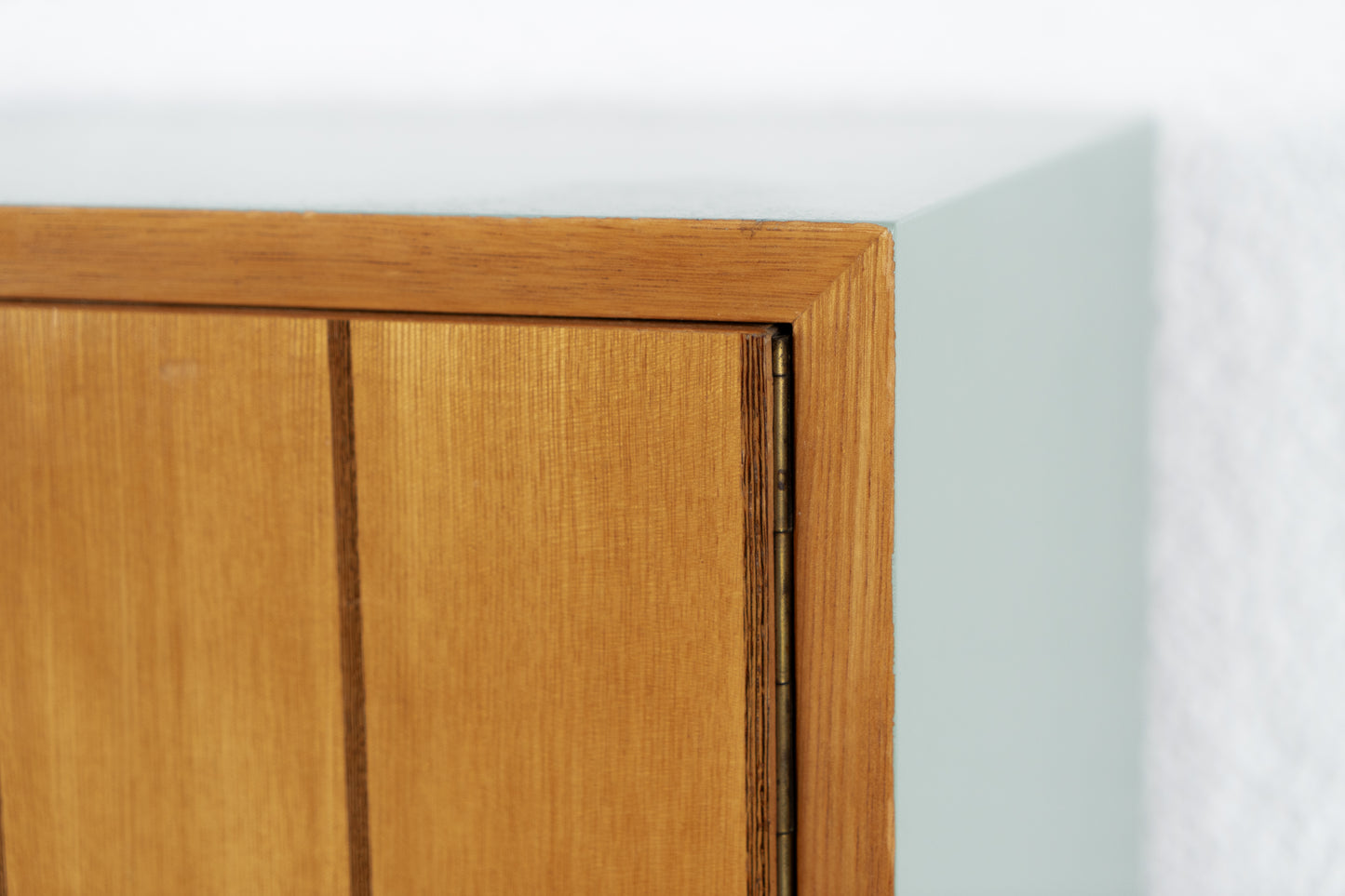 Vintage Schrank Kommode Mid Century Pastell Salbei 1960er Schränkchen DDR