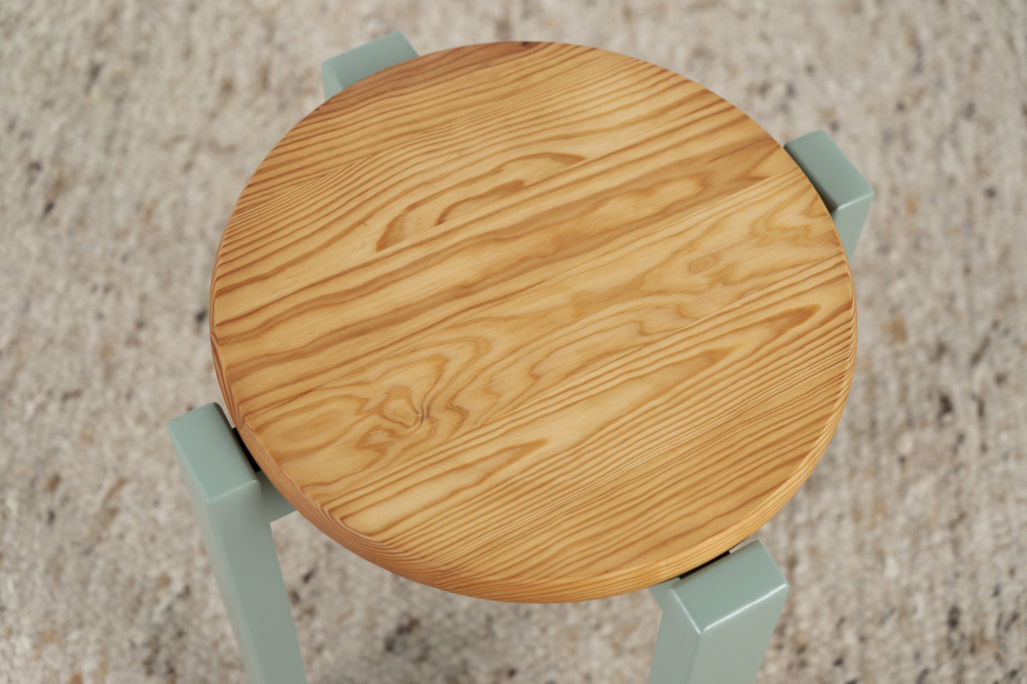 Vintage Hocker Blumentisch Holz