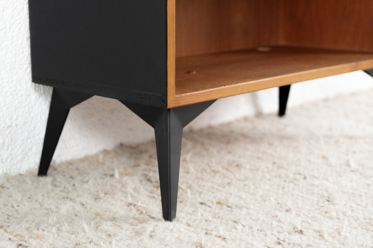 Vintage Regal Holz Teak
