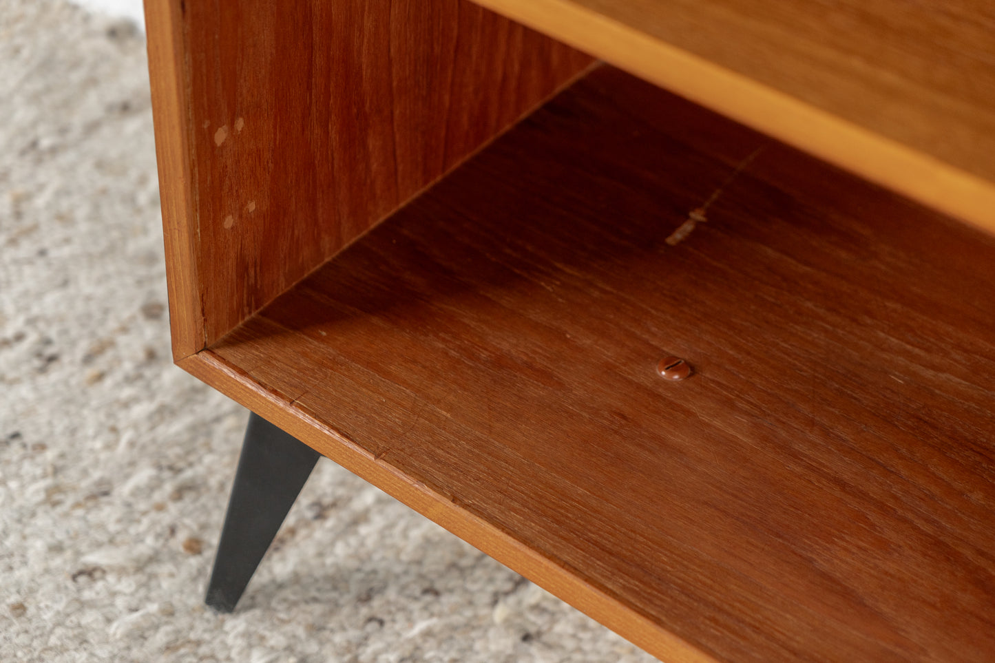 Vintage Regal Holz Teak