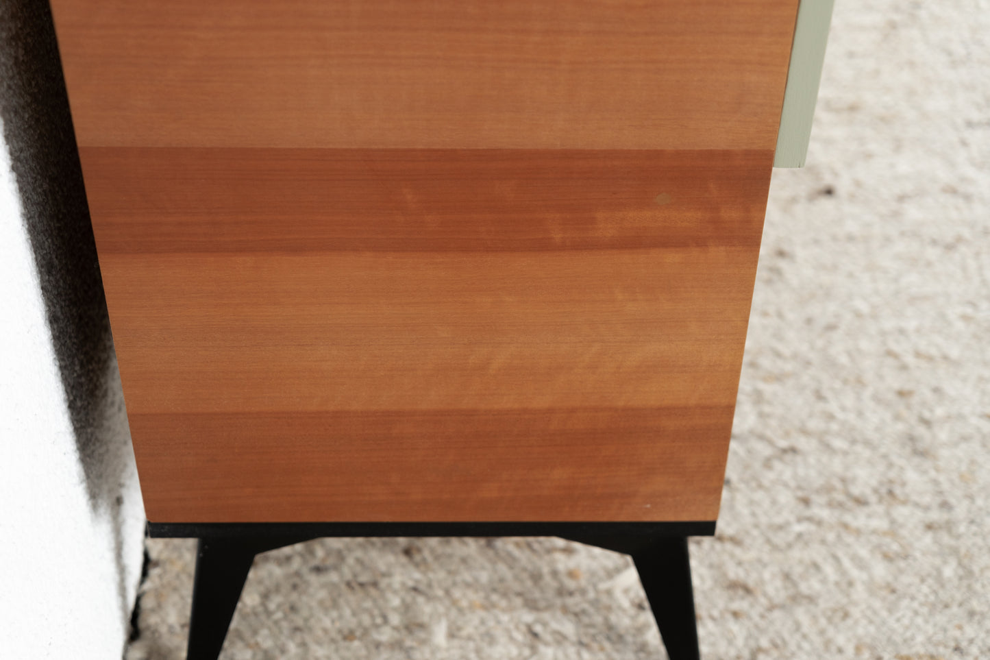 Vintage Schrank Minibar Kommode Holz Mid Century Teak