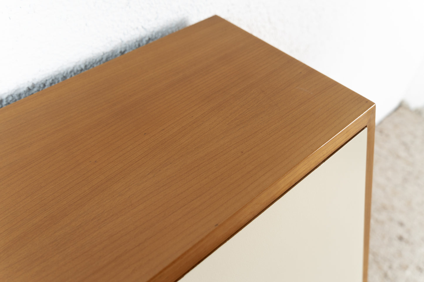 Vintage Kommode Sekretär Schrank Mid Century Holz Kirsch
