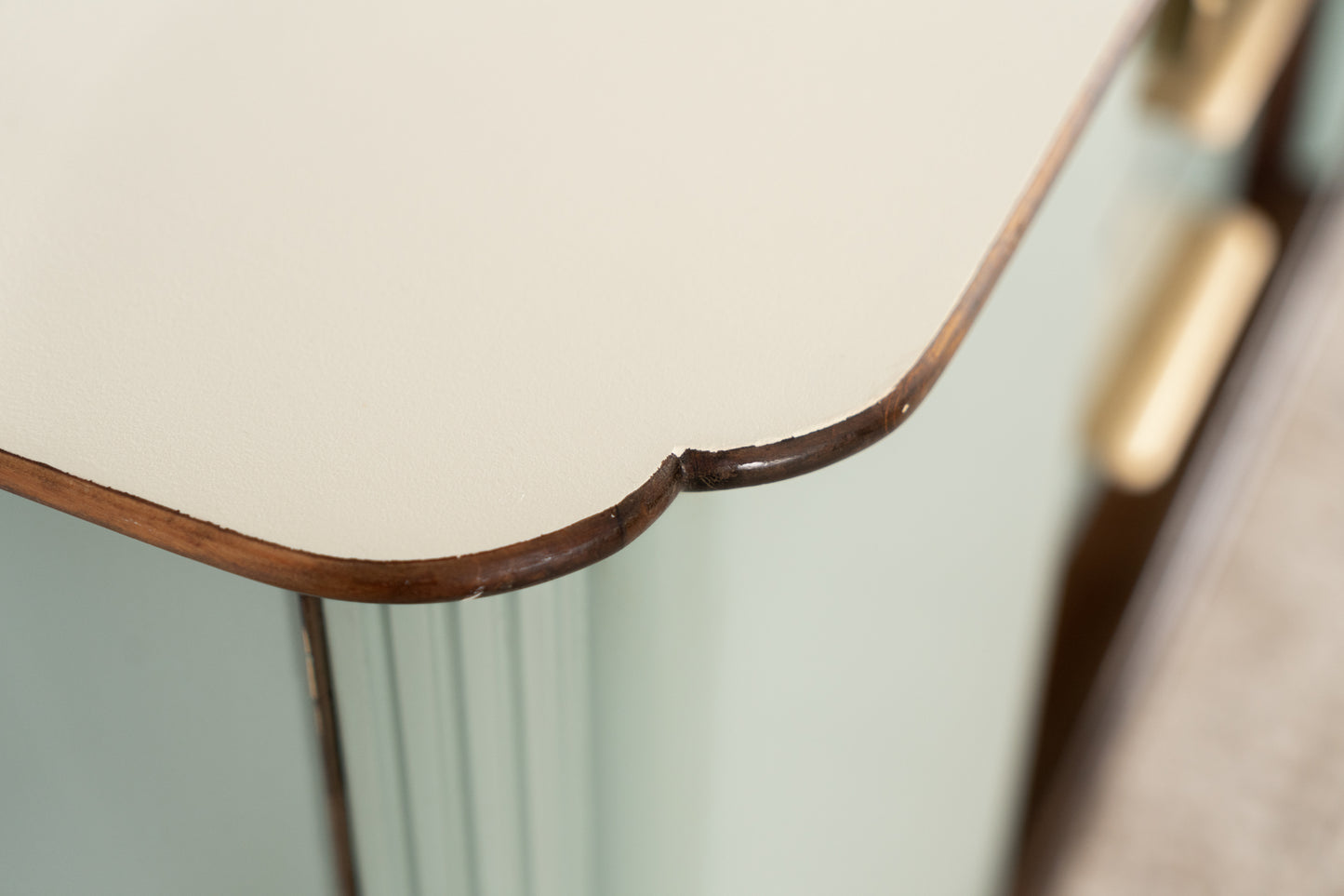 Vintage Sideboard Kommode Schubladen Holz Salbei Antik Tv Board