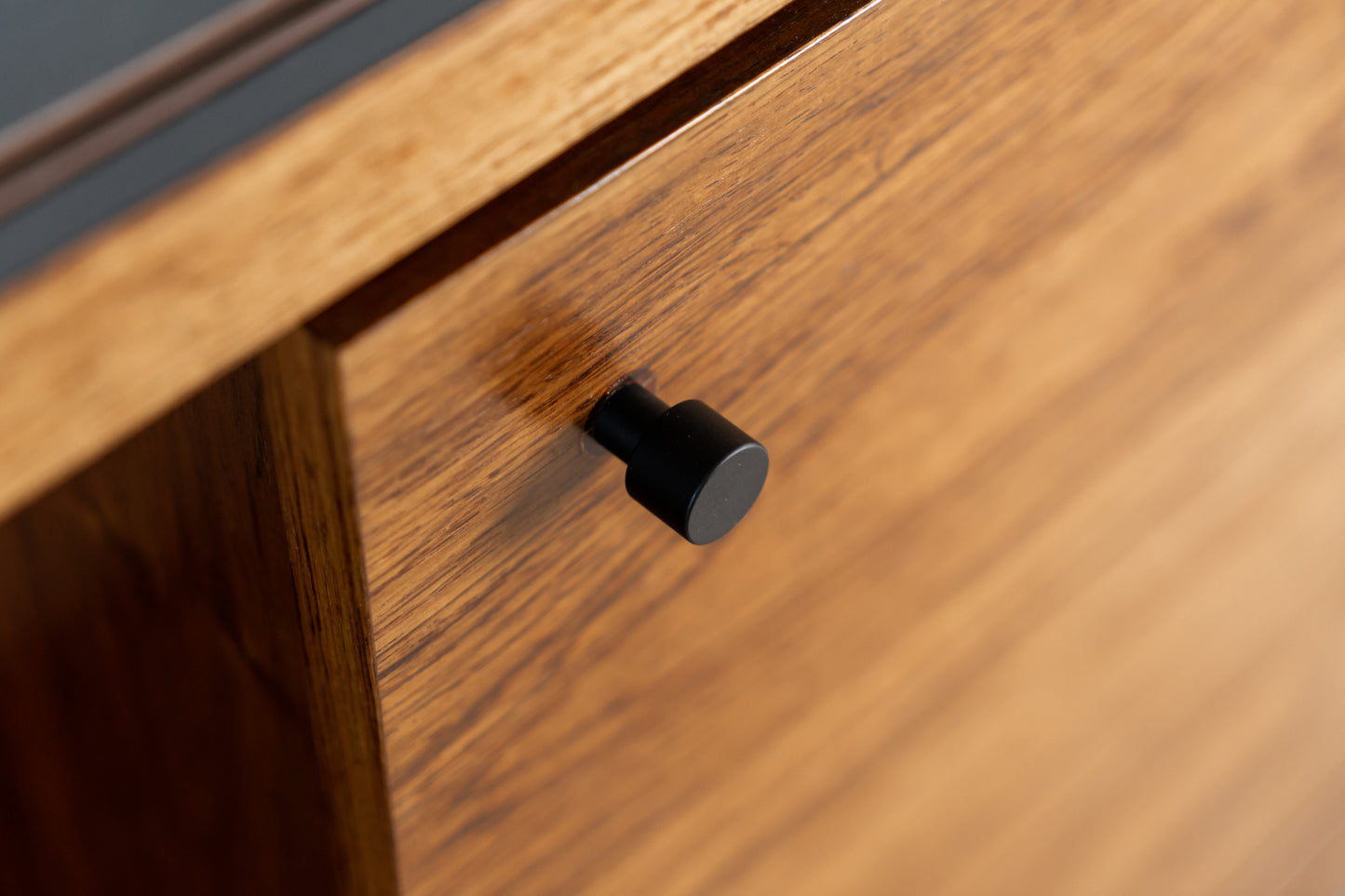 Palisander Sideboard Mid Century schwarz