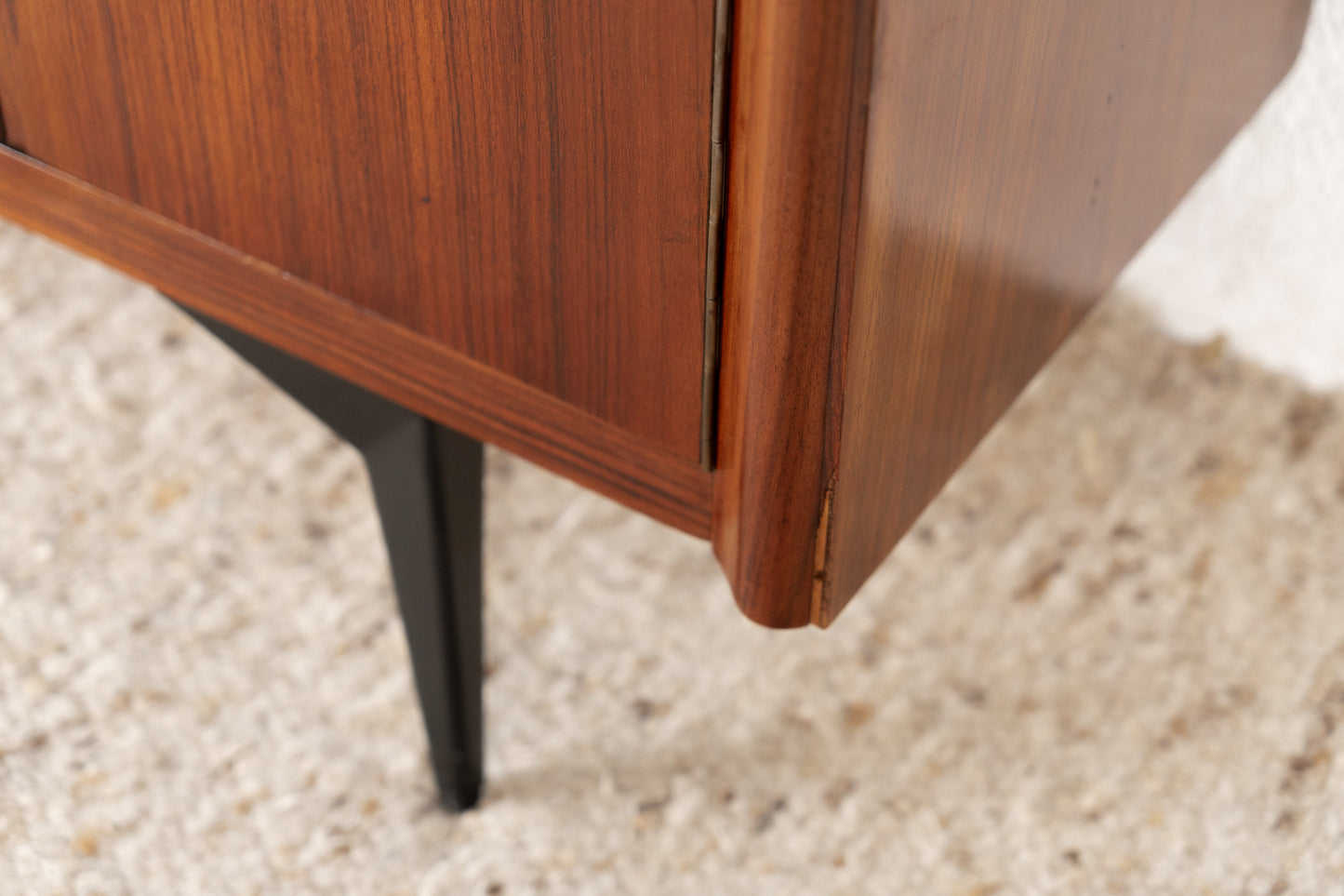 Vintage Sideboard Highboard Vitrine Mid Century Holz