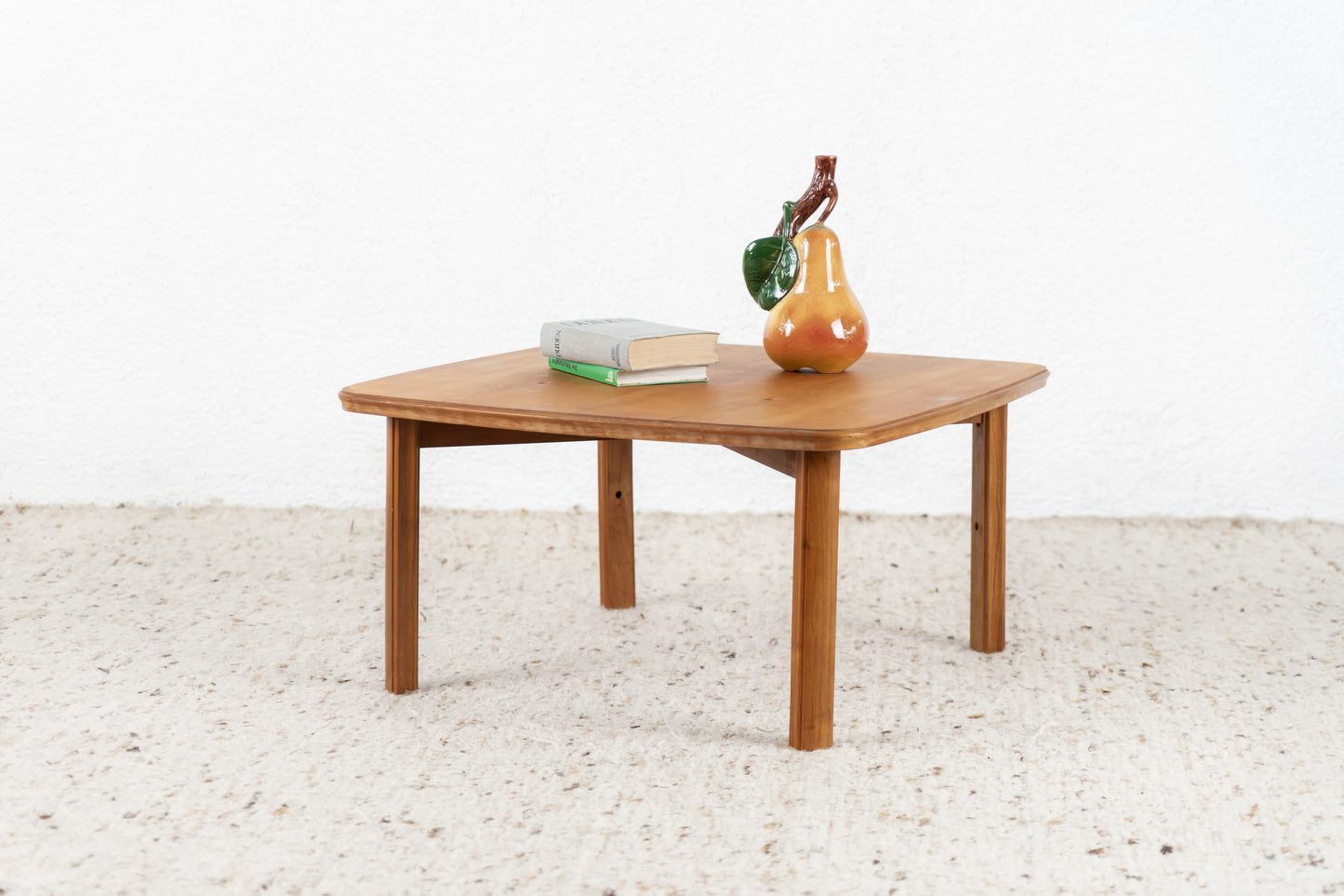 Vintage Holz Couchtisch Beistelltisch