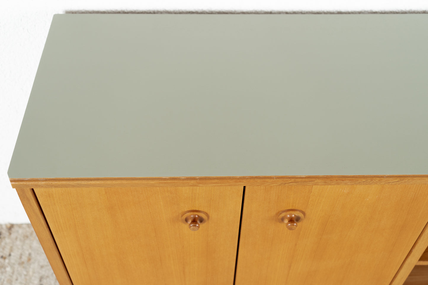 Vintage Sideboard Kommode Schrank Holz Regal