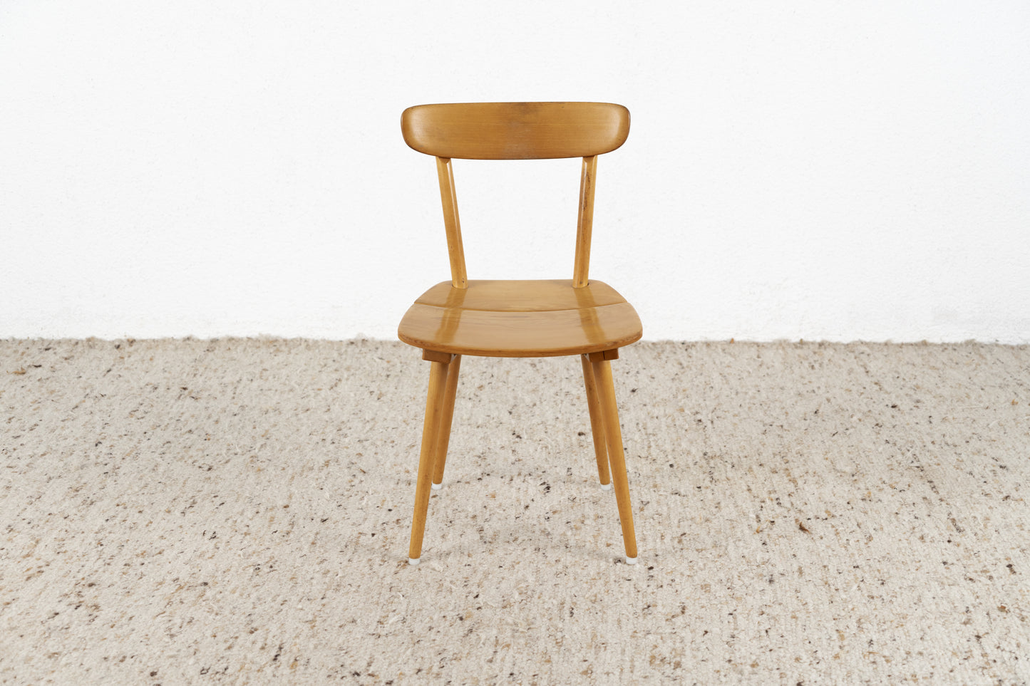 JACOB MÜLLER DESIGNER STUHL Esszimmer Küche Vintage Holz 1960er Design Massivholz Rarität Wohnhilfe Schweiz