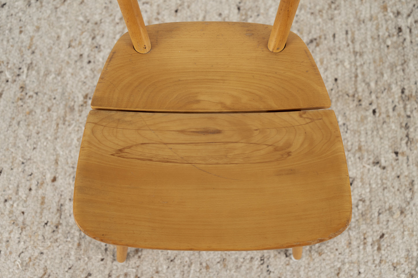 JACOB MÜLLER DESIGNER STUHL Esszimmer Küche Vintage Holz 1960er Design Massivholz Rarität Wohnhilfe Schweiz