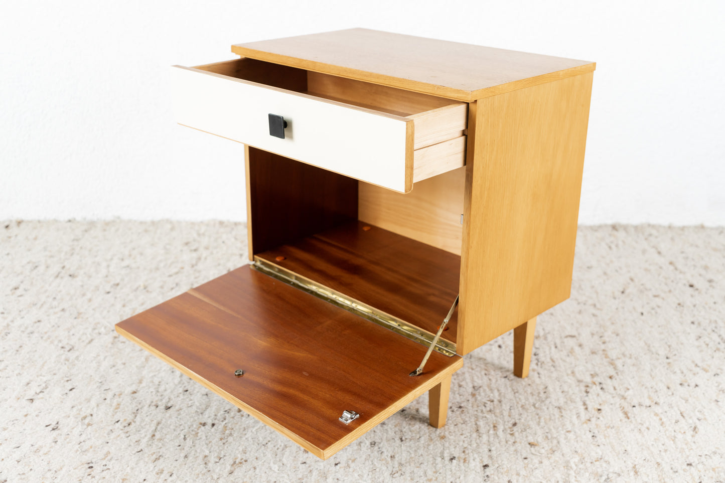 2er Set Nachttische Vintage