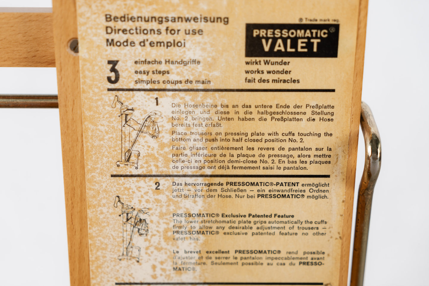 Kleiderständer Stummer Diener Pressmaster