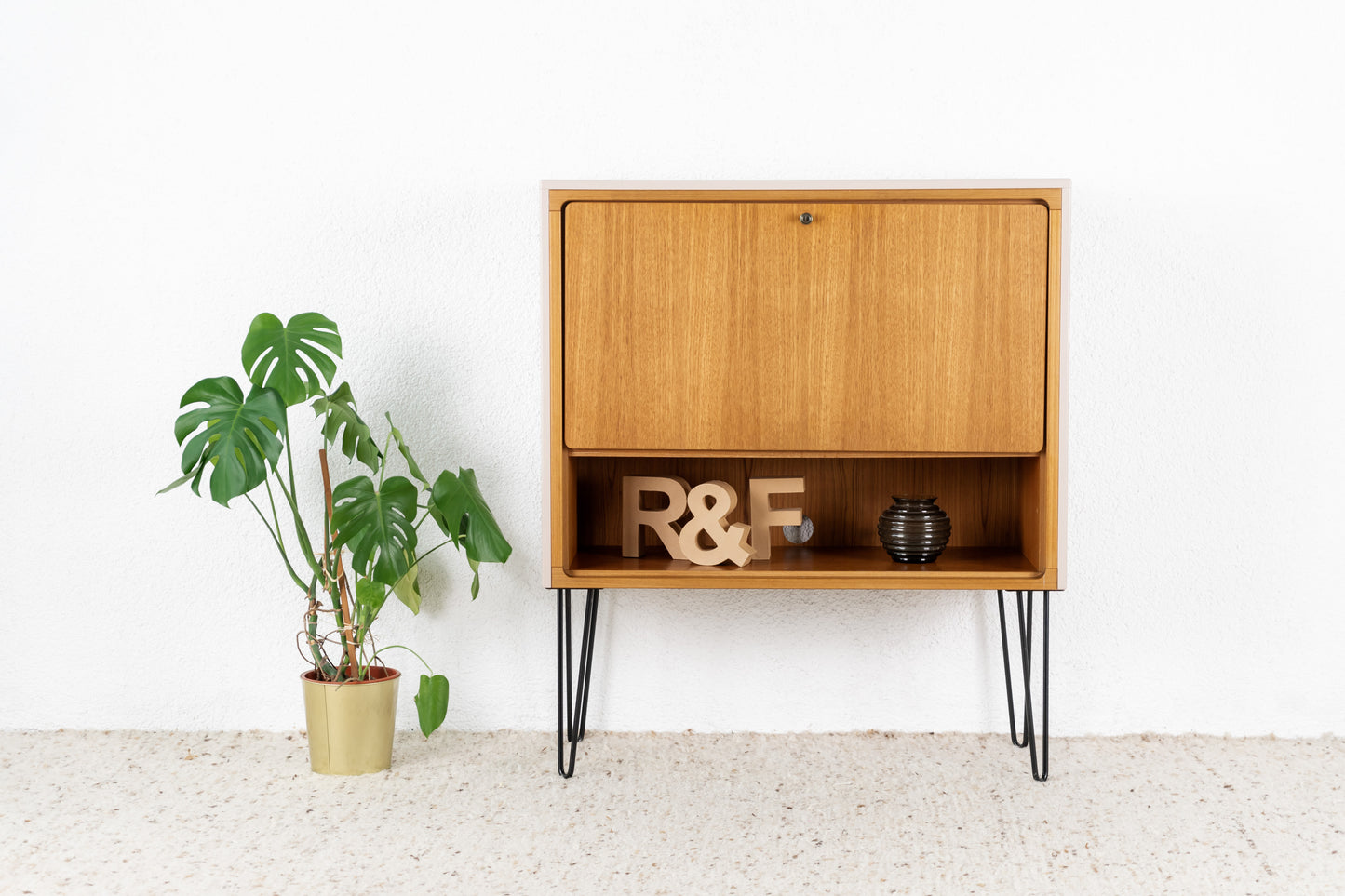 Vintage Teak Kommode Sekretär