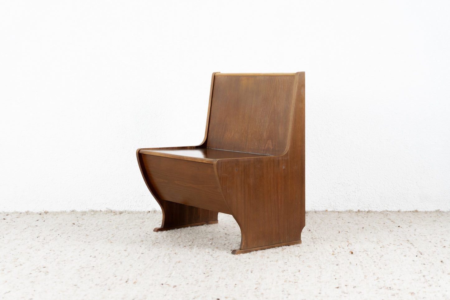 Vintage Sitzbank Holz Stauraum Bank 60s 60er Esstisch Stuhl Küche