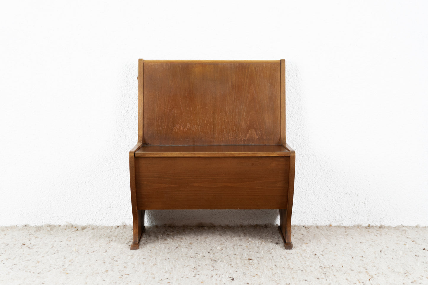 Vintage Sitzbank Holz Stauraum Bank 60s 60er Esstisch Stuhl Küche