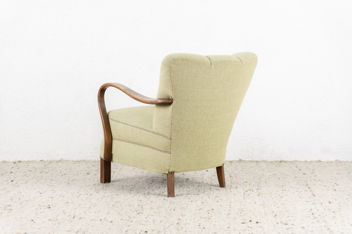 1 von 2 Vintage Sessel grün