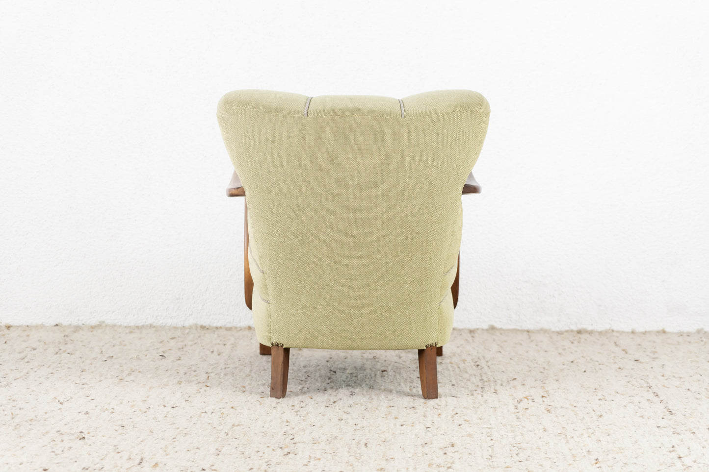 1 von 2 Vintage Sessel grün