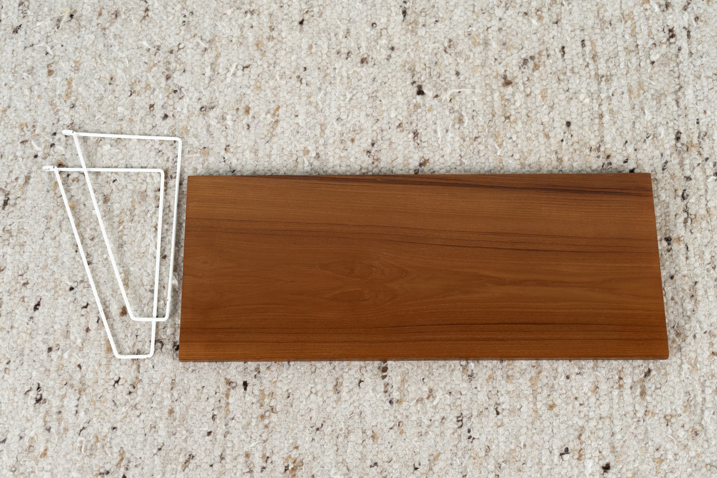 Stringregal Vintage Holz Metall Wandregal Bücher Regal Tv Küche Nuss
