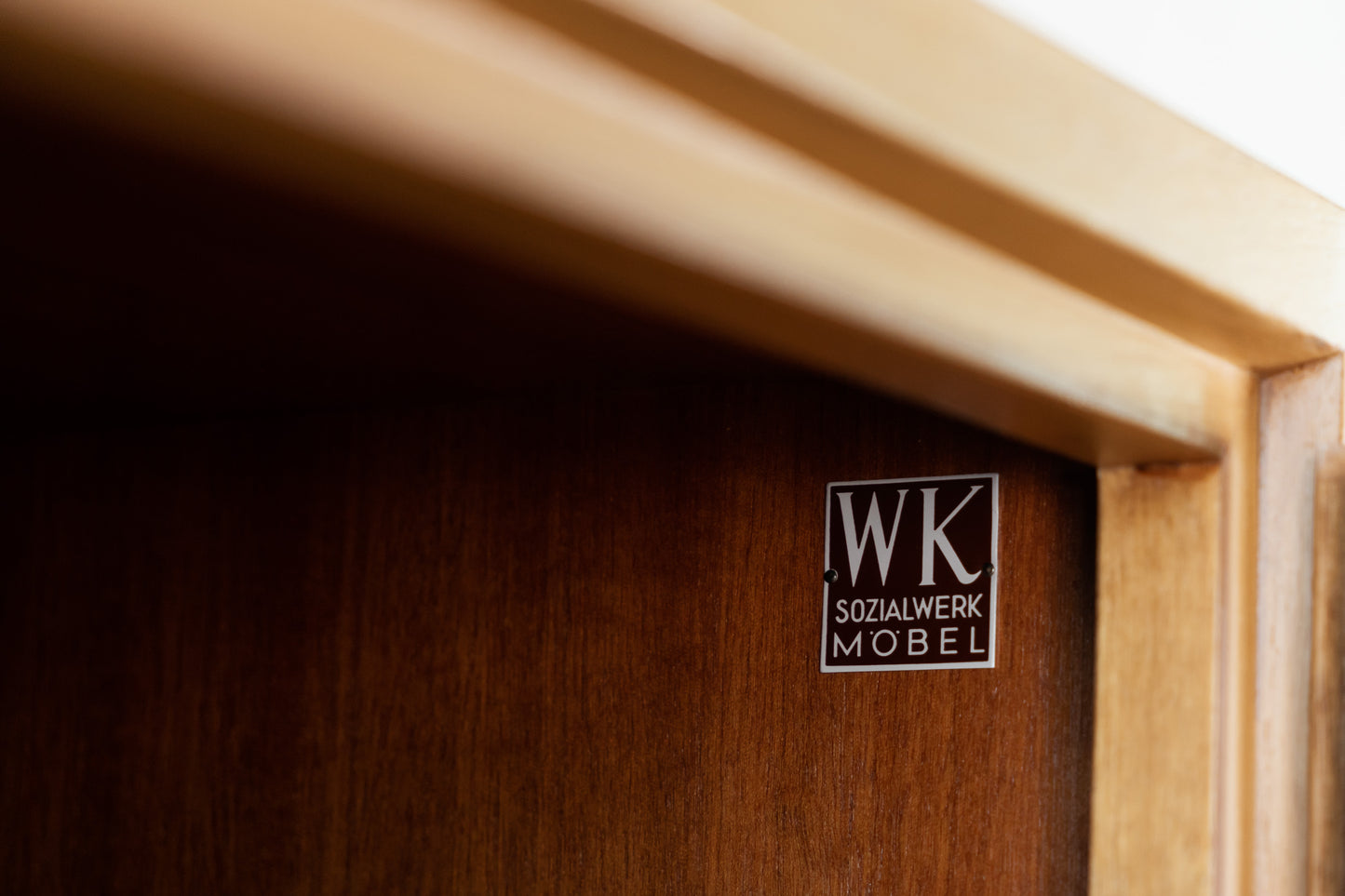 Kleiderschrank WK Möbel Nuss