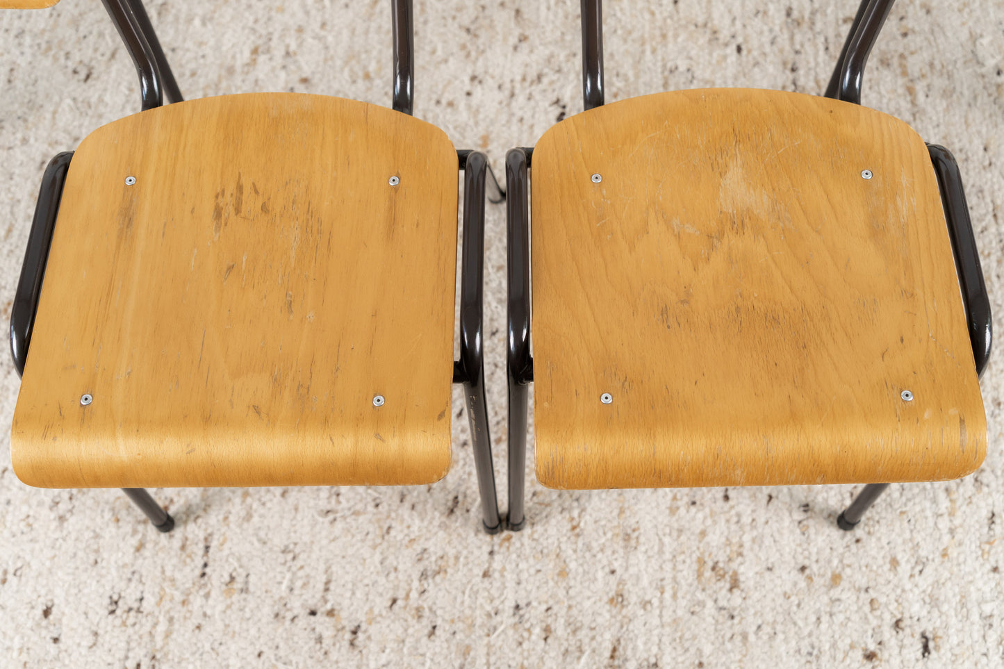 6er Set Industrial Stühle