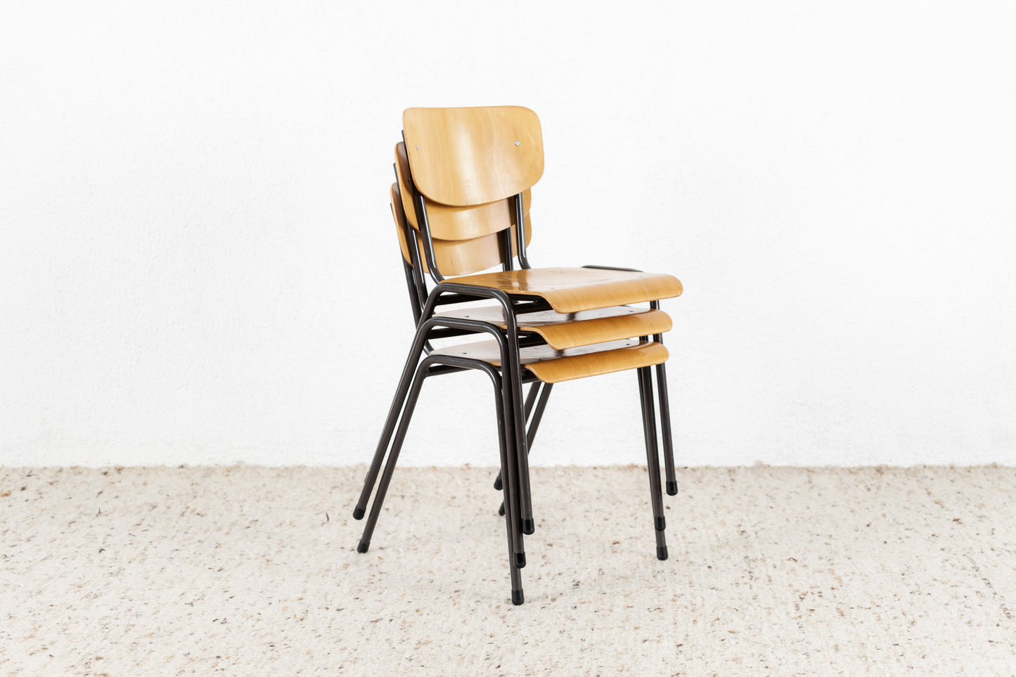 4er Set Industrial Stühle