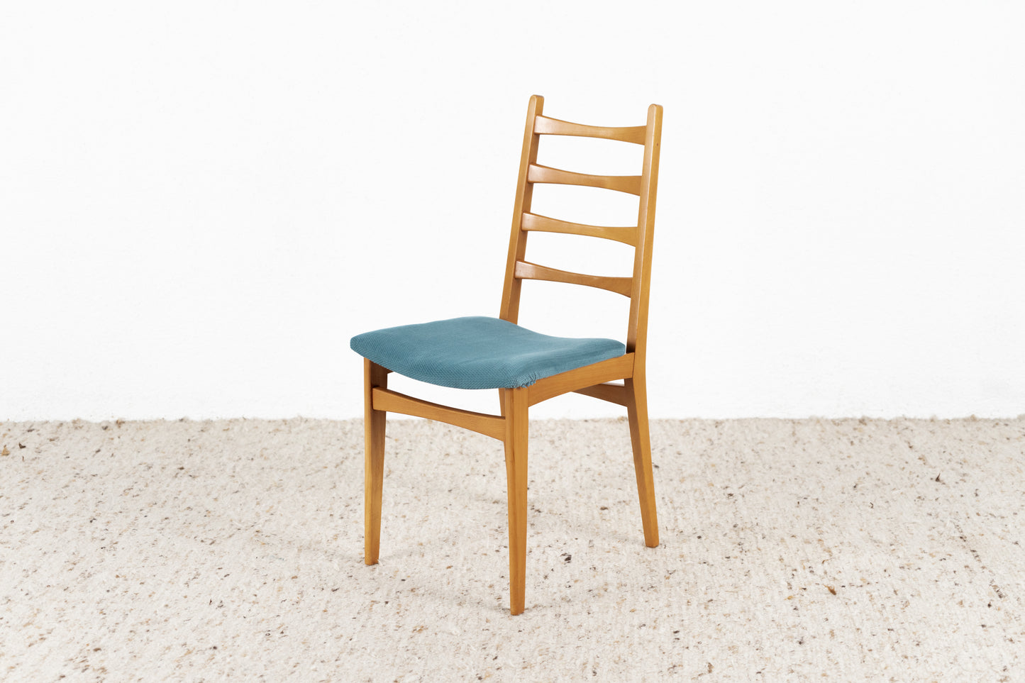 4er Set Vintage Stühle Massivholz Mid Century 60s 1960er Esszimmer Küche Stuhl Esstisch