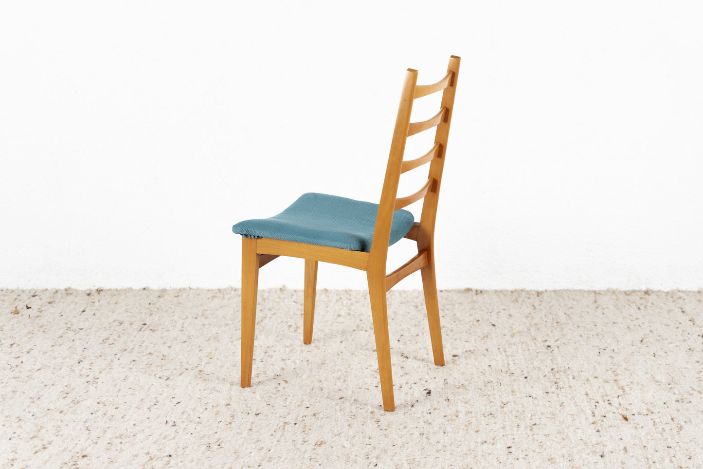 4er Set Vintage Stühle Massivholz Mid Century 60s 1960er Esszimmer Küche Stuhl Esstisch