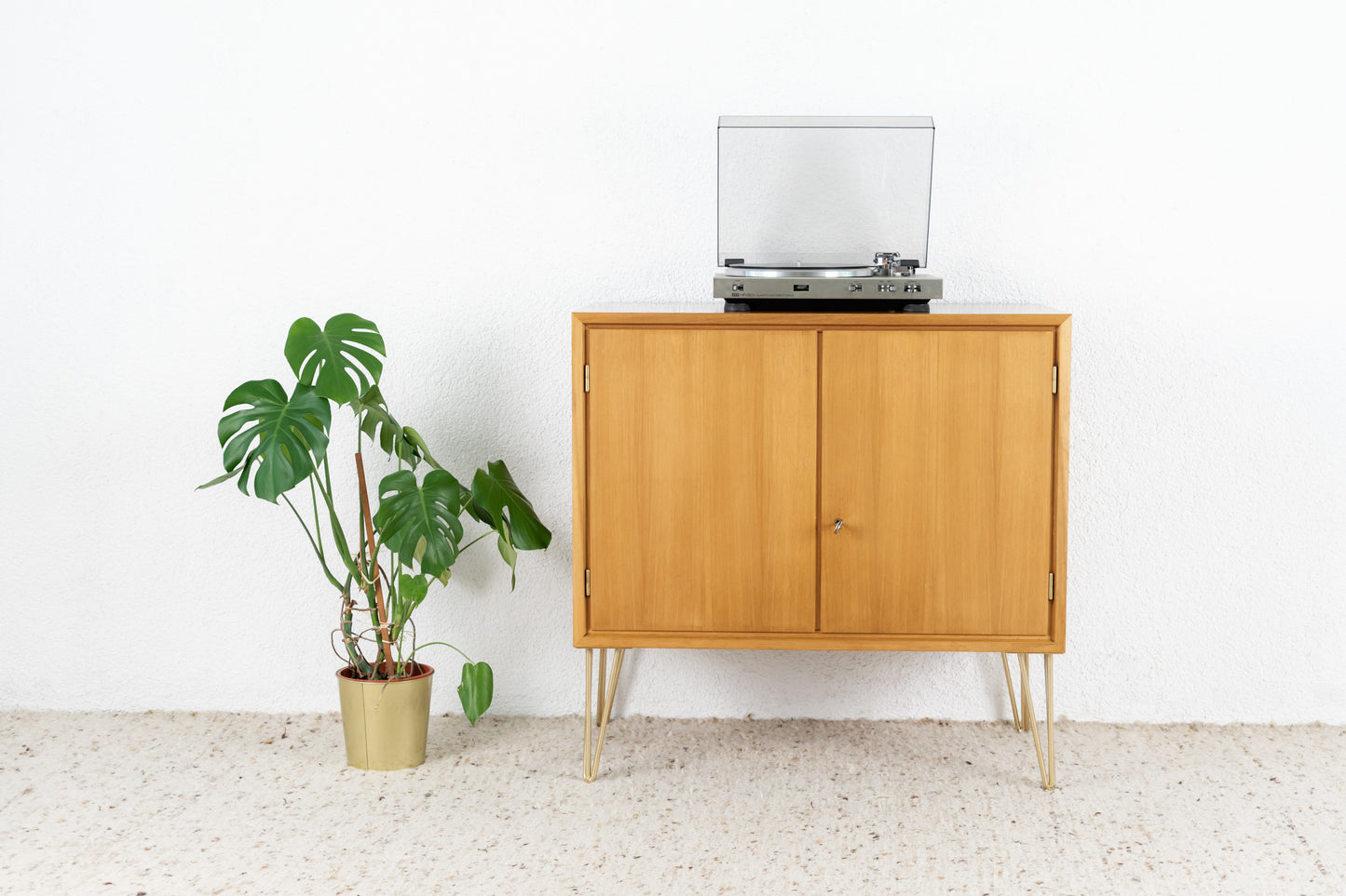 Vintage Kommode Nuss Kleiderschrank 1960 Sideboard Tv