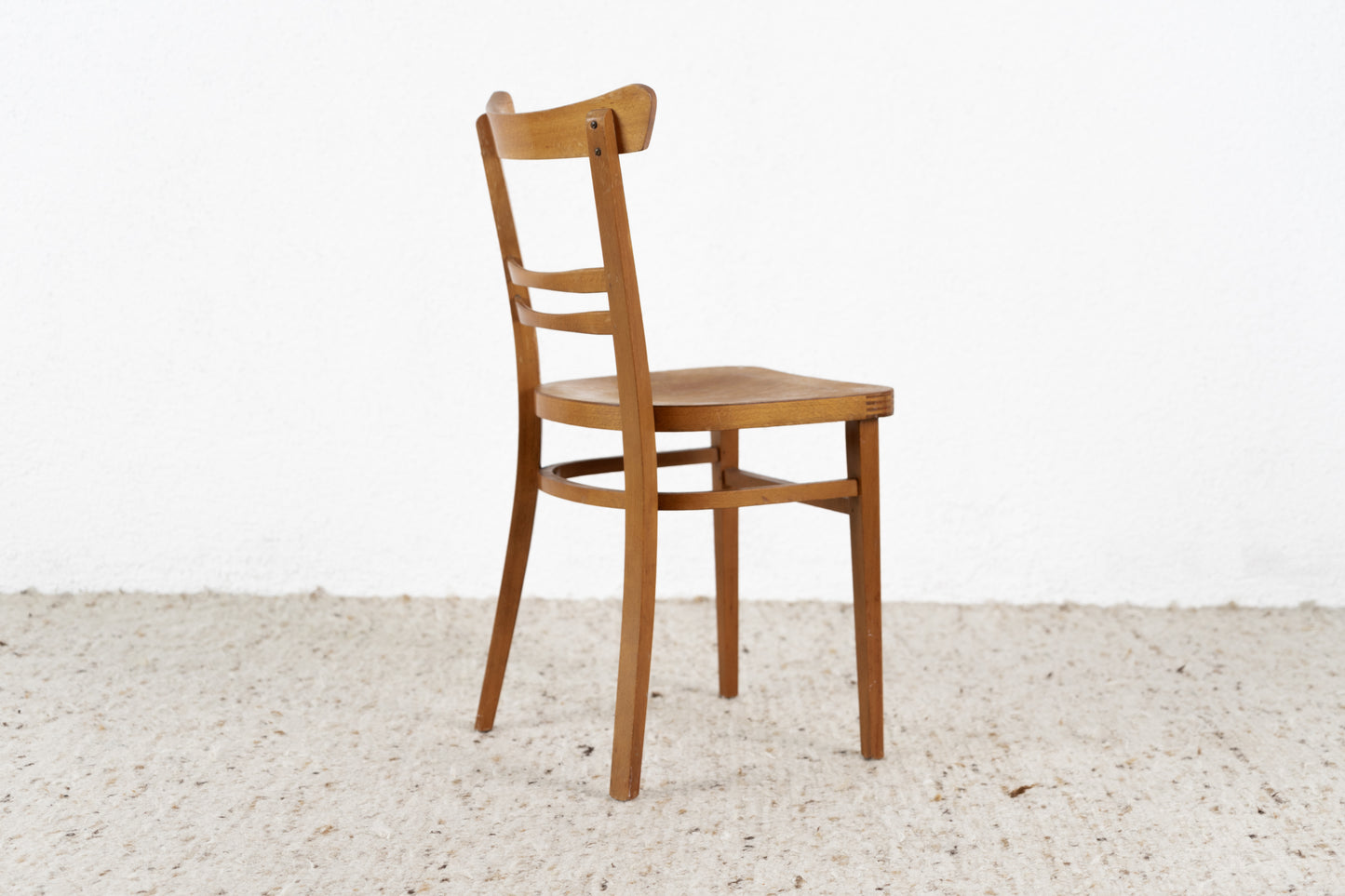 Vintage Stuhl Holz Küche Esstisch Kaffeehaus Frankfurter Patina Antik