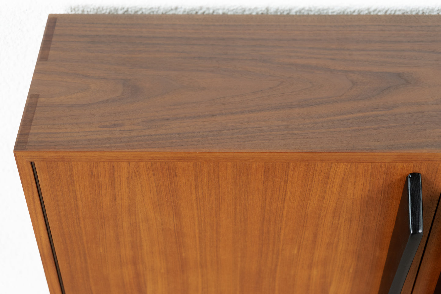 Vintage Kommode Sideboard Mid Century Holz Nuss 1960er 60s Tv Board