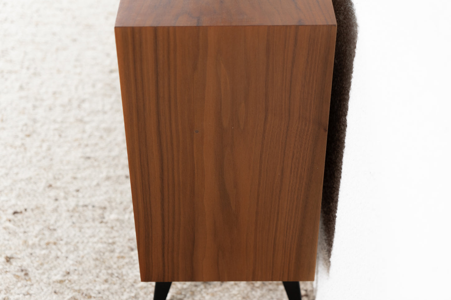 Vintage Regal Sideboard Kommode Holz Nuss Mid Century Tv Board Bücherregal
