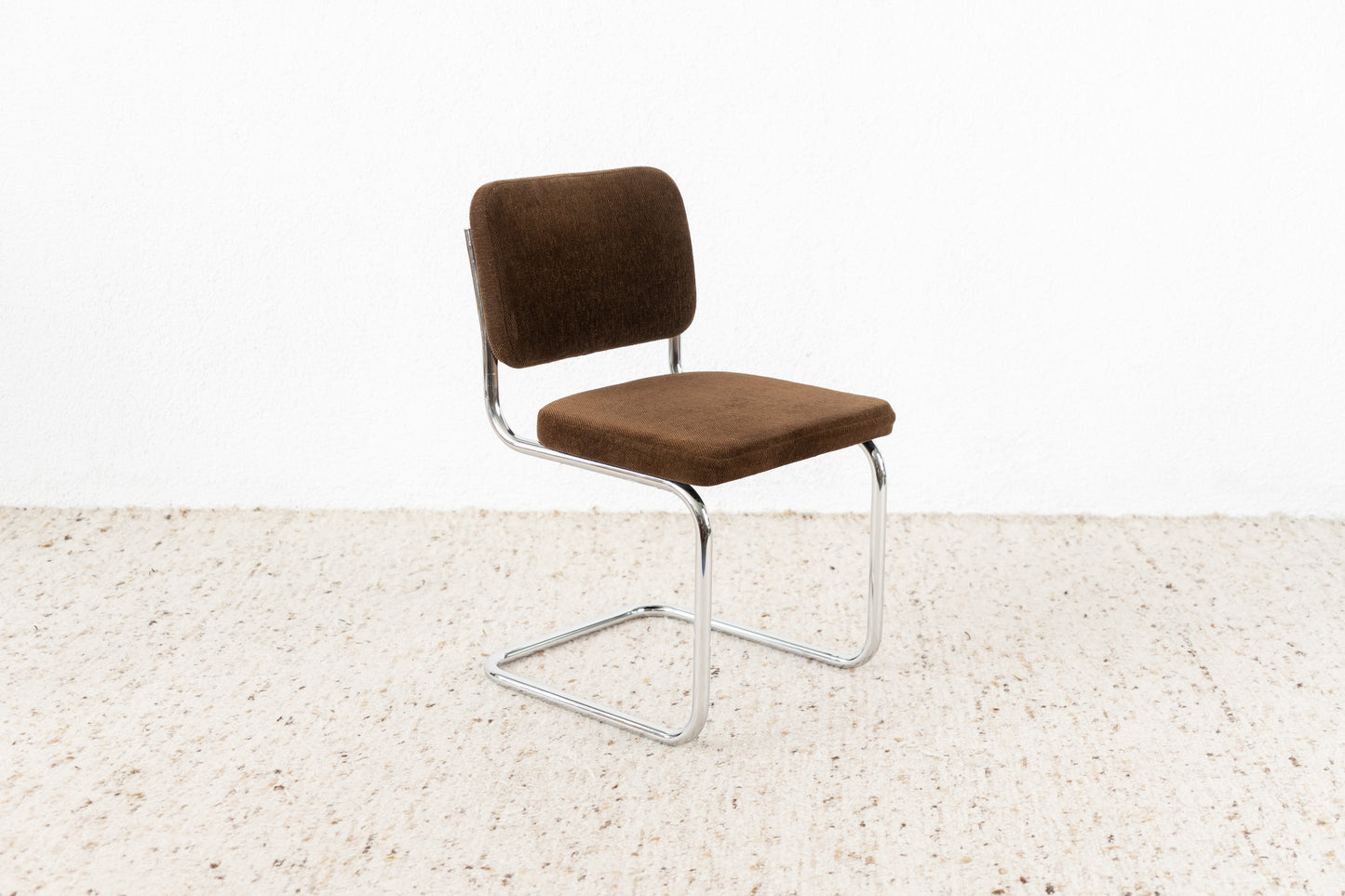 1 von 7 Freischwinger Stuhl braun Marcel Breuer Design