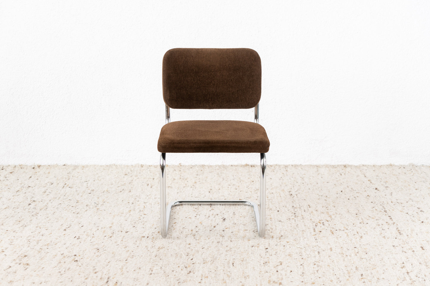 1 von 7 Freischwinger Stuhl braun Marcel Breuer Design