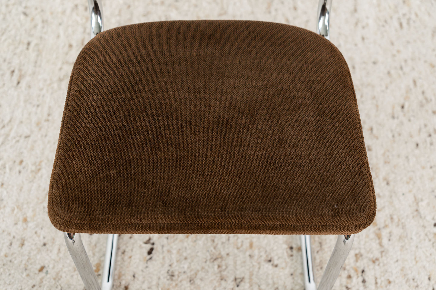 1 von 7 Freischwinger Stuhl braun Marcel Breuer Design