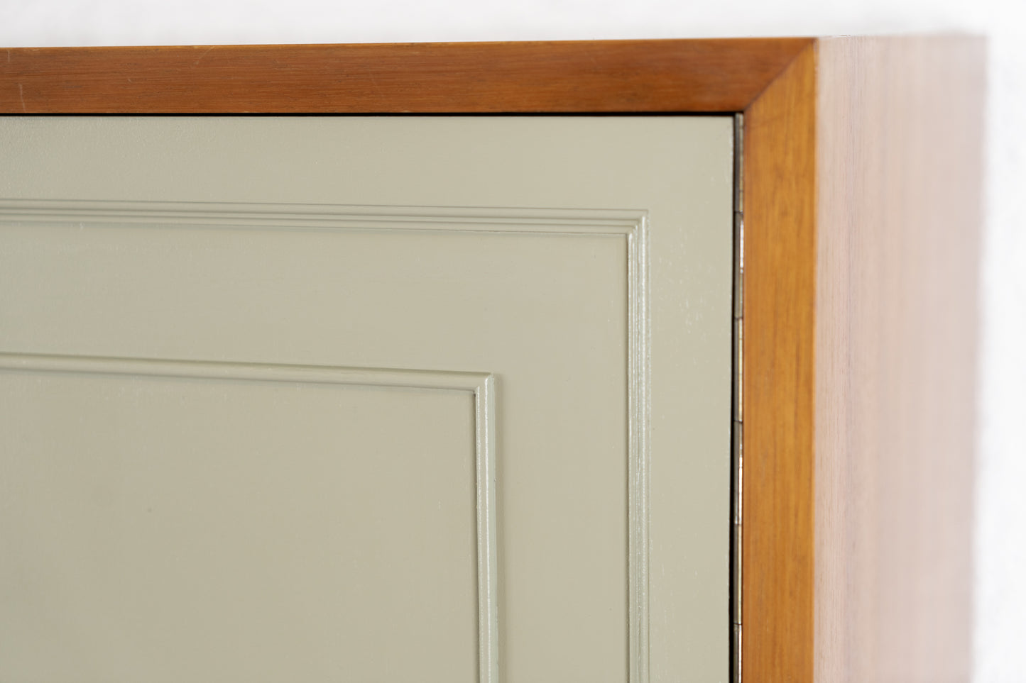 Vintage WK Möbel Kleiderschrank Holz Nussbaum Mid Century Schrank