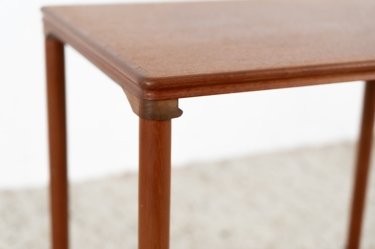 Vintage Beistelltisch Couchtisch Mid Century Holz Teak Blumentisch Danish