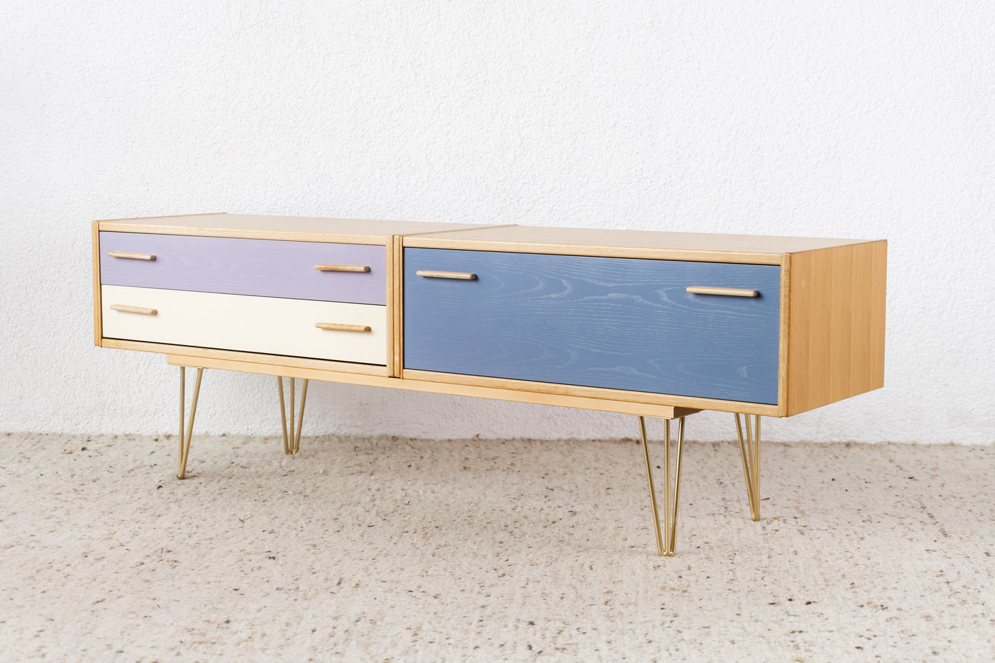 Hülsta vintage Schubladen Sideboard Eiche