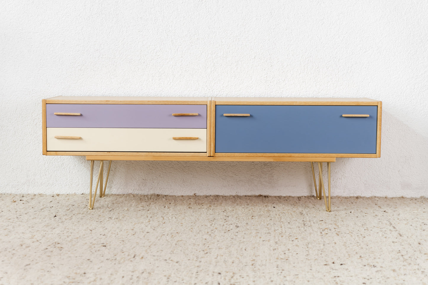 Hülsta vintage Schubladen Sideboard Eiche