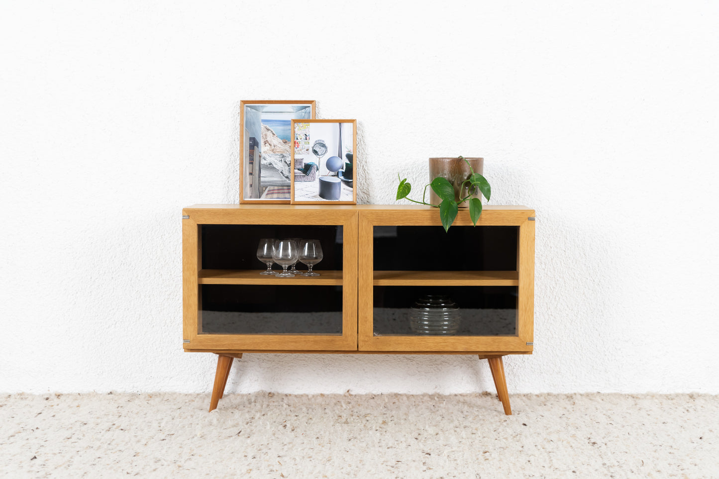 ASKO Sideboard Eiche Flur Kommode Vitrine Schuhkommode