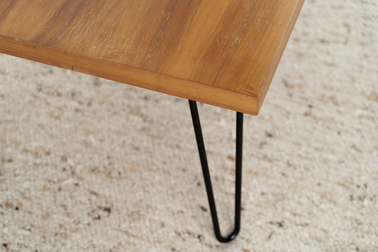 Vintage Beistelltisch Couchtisch Holz Nuss Mid Century Wohnzimmer Tisch